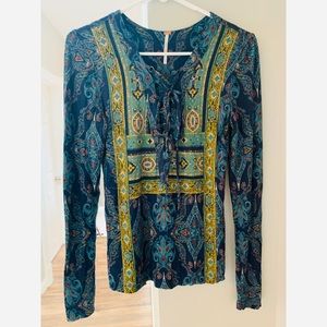 Free People Long Sleeve Top